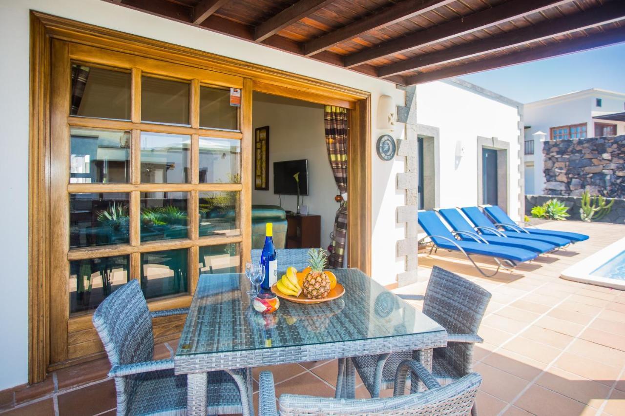 Eslanzarote Villa Eleonor, Super Wifi, Heated Pool, Sat Tv プラヤ・ブランカ エクステリア 写真